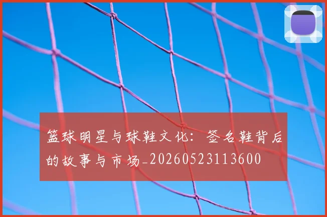 篮球明星与球鞋文化:签名鞋背后的故事与市场_20260523113600